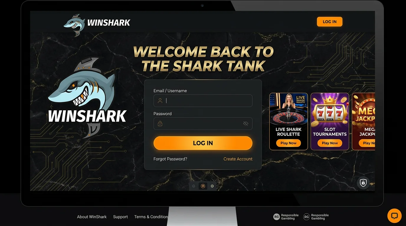 Winshark Casino Login